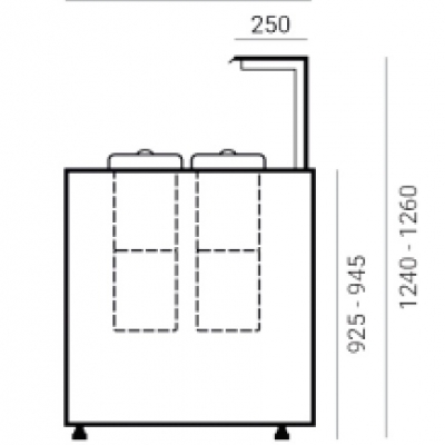 Vitrina frigorifica inghetata APOLLO - Frigosztufi